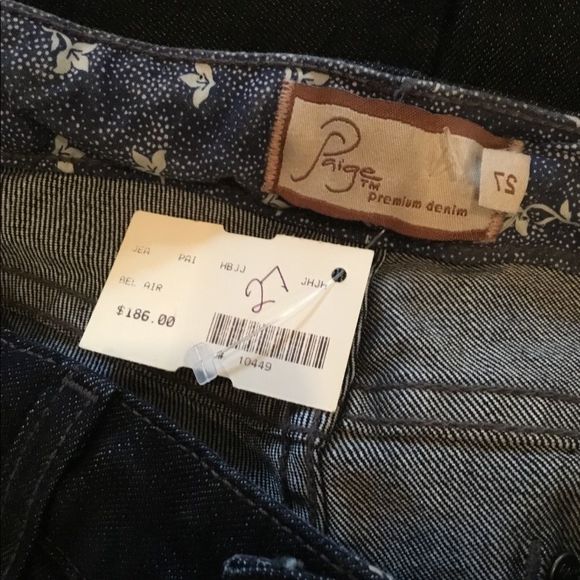 NWT $186 PAIGE | Bel Air | Classic Bootcut Jeans | Size 27 - Picture 8 of 9